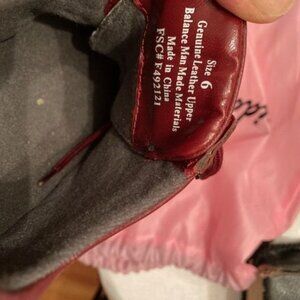 NWOT. Brown Leather lace-up woman's shoes. Size 6. Nice design